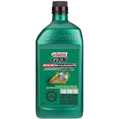 CASTROL Conventional Engine Oil GTX High Mileage 5W30 , 1L (Pack of 6) - 0001638 pa1