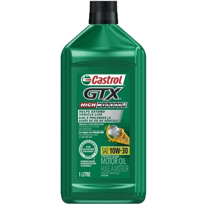 CASTROL Conventional Engine Oil GTX High Mileage 10W30 , 1L (Pack of 6) - 0001738 pa2