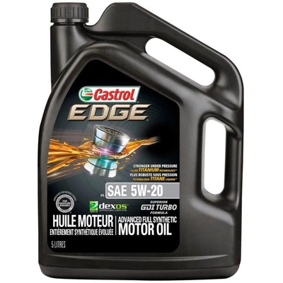 CASTROL Synthetic Engine Oil Edge FTT 5W20 , 5L (Pack of 3) - 020093A pa1