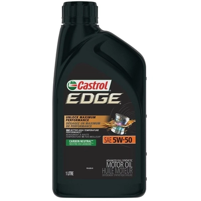 CASTROL Synthetic Engine Oil Edge FTT 5W50 , 1L - 0201038 pa2