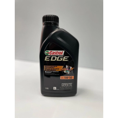 CASTROL Synthetic Engine Oil Edge FTT 5W50 , 1L (Pack of 6) - 0201038 pa6
