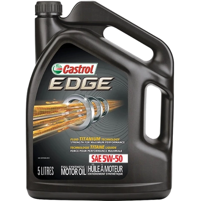 CASTROL Synthetic Engine Oil Edge FTT 5W50 , 5L (Pack of 3) - 020103A pa1