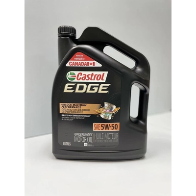 CASTROL Synthetic Engine Oil Edge FTT 5W50 , 5L (Pack of 3) - 020103A pa3