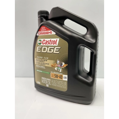 CASTROL Synthetic Engine Oil Edge A3/B4 5W40 , 5L (Pack of 3) - 020143A pa6