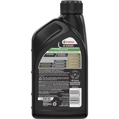 CASTROL - 0201738 - Synthetic Engine Oil Edge FTT 0W20 , 1L pa13