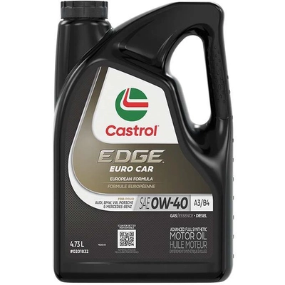 CASTROL - 0201832 - Synthetic Engine Oil Edge A3/B4 0W40 , 4.73L pa7