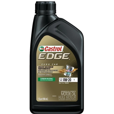 CASTROL Synthetic Engine Oil Edge V 0W20 , 946ML (Pack of 6) - 0203166 - UNIVERSAL FIT pa1