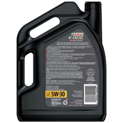 CASTROL - 020333A - Synthetic Engine Oil Edge High Mileage 5W30 , 5L pa11