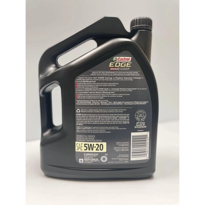 CASTROL - 020393A - Synthetic Engine Oil Edge High Mileage 5W20 , 5L pa7