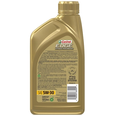 CASTROL - 0206166 - Synthetic Engine Oil Edge Extended Performance 5W30 , 1L pa9