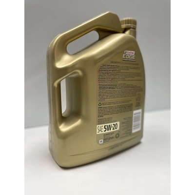 CASTROL - 020653A - Synthetic Engine Oil Edge Extended Performance 5W20 , 5L (Pack of 3) UNIVERSAL FIT pa5