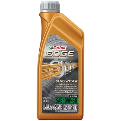 CASTROL Synthetic Engine Oil Edge Supercar 10W60 , 1L (Pack of 12) - 0209842 pa2