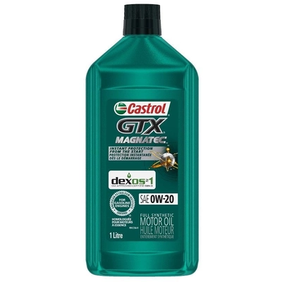CASTROL Synthetic Engine Oil GTX Magnatec 0W20 , 1L (Pack of 6) - 0220038 pa2