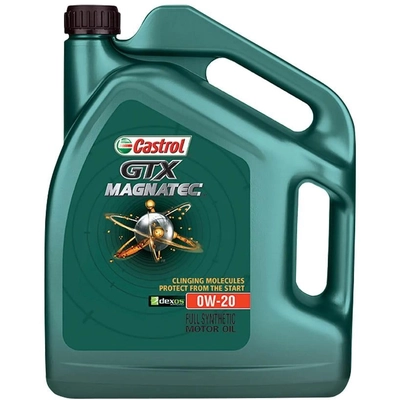 CASTROL - 022003A - Synthetic Engine Oil GTX Magnatec 0W20 , 5L (Pack of 3) pa1