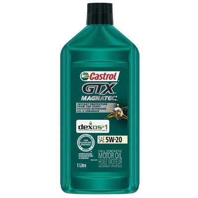CASTROL Synthetic Engine Oil GTX Magnatec 5W20 , 1L (Pack of 6) - 0221538 pa2