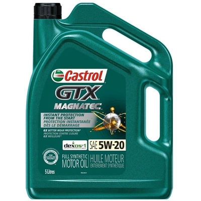CASTROL - 022153A - Synthetic Engine Oil GTX Magnatec 5W20 , 5L pa3