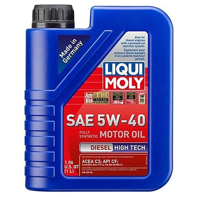 5W40 Diesel High Tech 1L - Liqui Moly Synthetic Engine Oil 20006 pa3