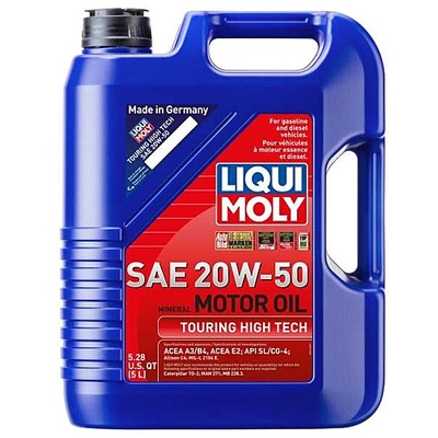 20W-50 Touring High Tech 5L- Liqui Moly Synthetic Engine Oil 20114 pa3