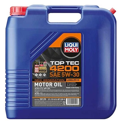 5W-30 Top Tec 4200 1L - Liqui Moly Synthetic Engine Oil 20125 pa1
