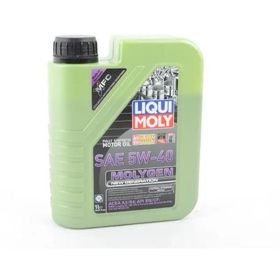 5W40 Molygen New Generation 1L - Liqui Moly Synthetic Engine Oil 20230 pa9