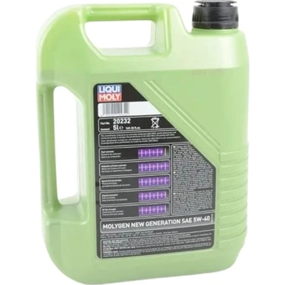 Liqui Moly Synthetic Engine Oil 20232 - 5W40 Molygen New Generation 5L pa4