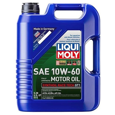 10W60 Synthoil Race Tech GT1 5L - Liqui Moly Synthetic Engine Oil 2024 pa4