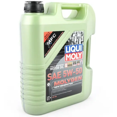 5W50 Molygen New Generation 5L - Liqui Moly Synthetic Engine Oil 20310 pa3