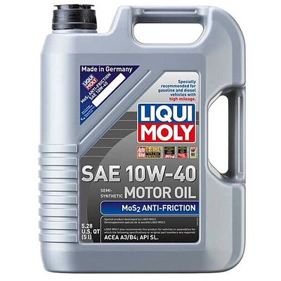 10W40 MoS2 Anti-Friction 5L-Liqui Moly Synthetic Engine Oil 2043 pa1