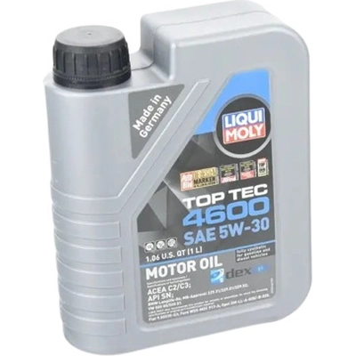 5W30 Top Tec 4600 1L - Liqui Moly Synthetic Engine Oil 20446 pa4