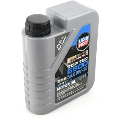 0W20 Top Tec 6600 1L - Liqui Moly Synthetic Huile moteur 22044 pa2