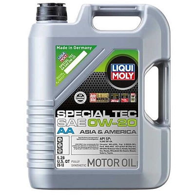 0W20 Special Tec AA 5L - Liqui Moly Synthetic Engine Oil 2208 (Pack Of 4) pa1