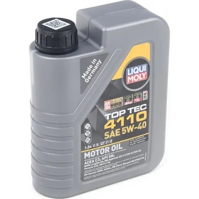5W40 Top Tec 4110 Engine Oil 1L - Liqui Moly 22120 pa6