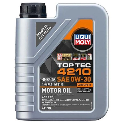 0W30 Top Tec 4210 1L - Liqui Moly  Synthetic Engine Oil 22156 (Pack of 6) pa4