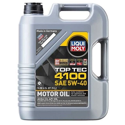 5W40 TOP TEC 4100  5L - Liqui Moly Synthetic Engine Oil 2330 pa2