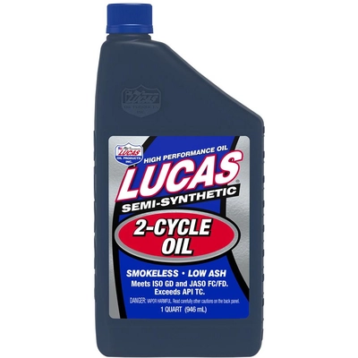 Lucas Oil - 10110 - Semi-Synthetic 2-Cycle Oil - 1 Quart pa1