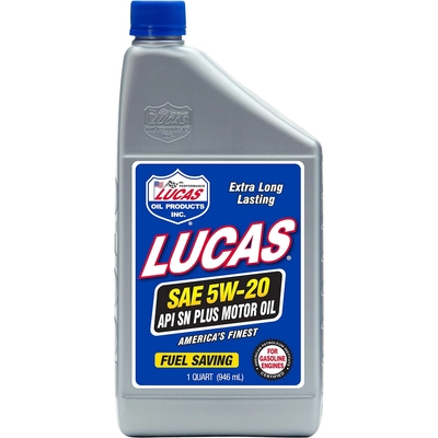 Lucas Oil - 10516 - Petroleum Motor Oils - SAE 5W-20 - 1 Quart pa4