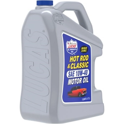 Lucas Oil - 10683 - Hot Rod & Classic Car Motor Oil - SAE 10W-40 - 5 Quart pa3