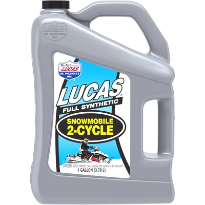 Lucas Oil - 10847 - Synthetic 2-Cycle Snowmobile Oil - 1 Gallon pa1