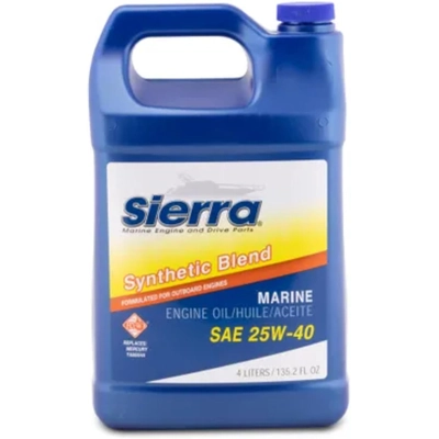 SIERRA - 18-9440-3 - Synthetic Blend Mercury Outboard Engine Oil pa1