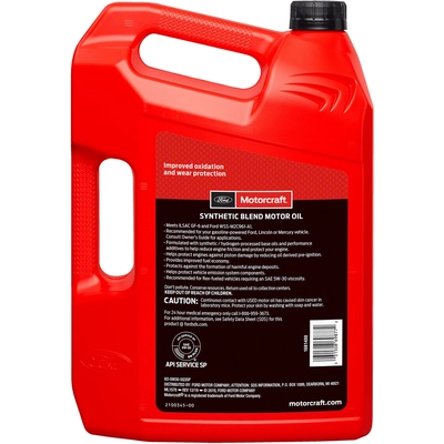 MOTORCRAFT - XO5W30-5Q3SP - Engine Oil pa2