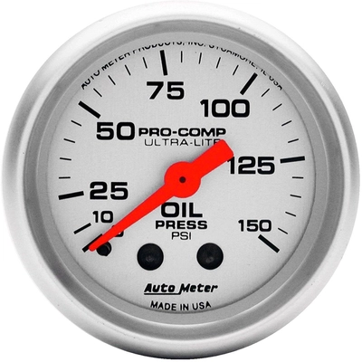 Engine Oil Pressure Gauge by AUTO METER - 4323 pa2