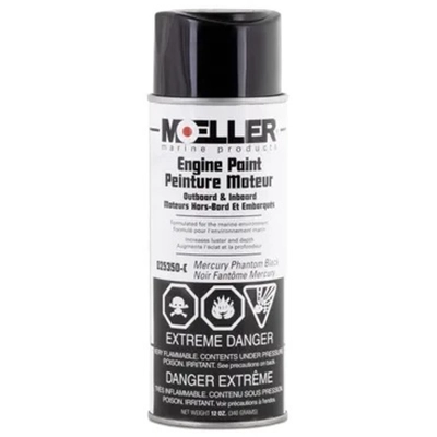 MOELLER - 025350-C - Spray Paint Phantom Black pa1