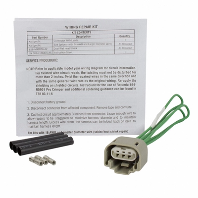 Evaporator Emission Control Connector by MOTORCRAFT - WPT1500 pa3