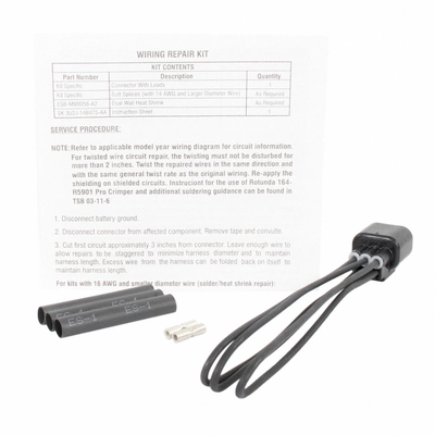 Connecteur de contr�le des �missions d'�vaporateur by MOTORCRAFT - WPT990 pa3