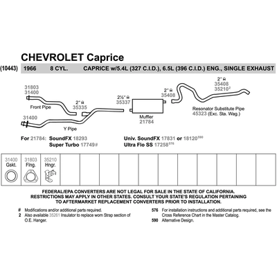WALKER USA - 31803 - Exhaust Flange pa28