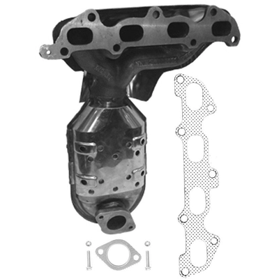 EASTERN CATALYTIC - 40653 - ECO III Stainless Steel Exhaust Manifold with Integrated Catalytic Converter pa1