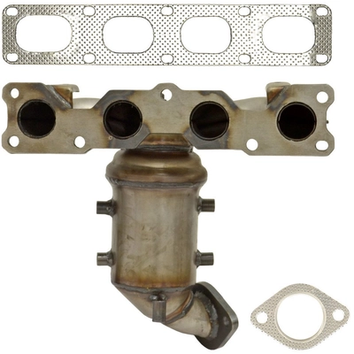 EASTERN CATALYTIC - 40963 - ECO III Stainless Steel Exhaust Manifold with Integrated Catalytic Converter pa1