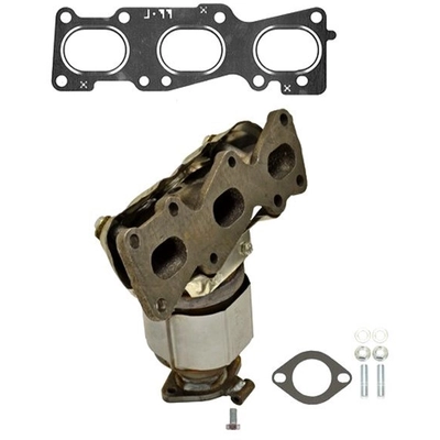 EASTERN CATALYTIC - 41111 - ECO III Stainless Steel Exhaust Manifold with Integrated Catalytic Converter pa1