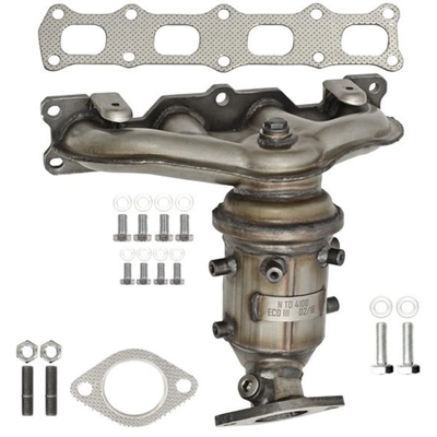 EASTERN CATALYTIC - 41131 - Stainless Steel Exhaust Manifold with Integrated Catalytic Converter pa1