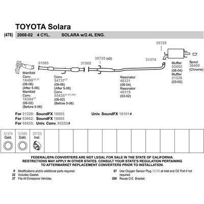 Exhaust Manifold And Converter Assembly by WALKER - 16498 pa5